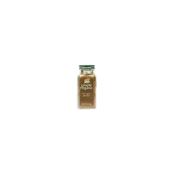 Simply Organic - 19519 - Five Spice Powder Bottle