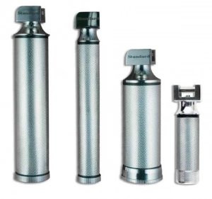 Sun Med - 5-0237-91 - Battery Handle Stainless Steel, Penlite, Conventional Waterproof Blades, 2 Aa