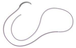 Surgical Specialties - Polysyn - 386B - 4/0 Suture, Undyed Braided, 10"/25Cm, C17, 12Mm 3/8 Circle