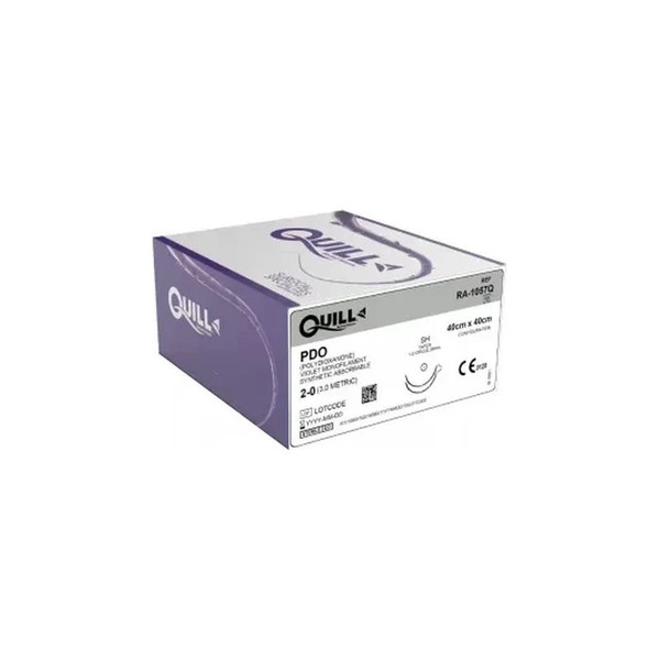 Surgical Specialties - Vlp-1001 - Suture, Quill Poly 0 20Cm 36Mmunidir Tpr Pnt 1/2 Cir