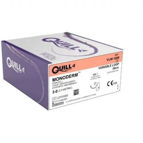 Surgical Specialties - Ya-1029q - Quill Monoderm 0 36mm Taper Point 1/2 Circle