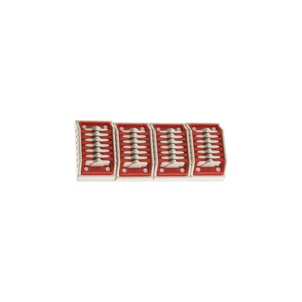 Teleflex - Horizon - 001205 - Medical - Adhesive Cartridge Style Ligating Clip Titanium Small Red 24 Clips