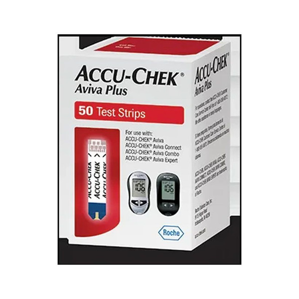 Vda Medical - Accu-Chek - 65702-0407-10 - Strips Aviva Plus 50