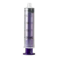 Vesco Medical - Vesco Medical, Llc - VED-620EO - Enfit Tip Syringe, Clear, Flat Top, 20 Ml, Sterile 