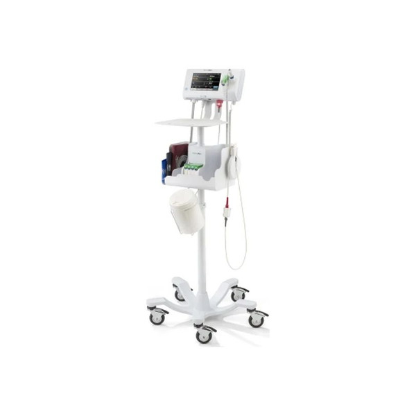Welch Allyn - 7000-Mws - Mobile Work Surface Stand, Deep Wide, Includes: Built - In Accessory Bins And Cable Management, Whisperdrive&153; Wheels, Power Supply