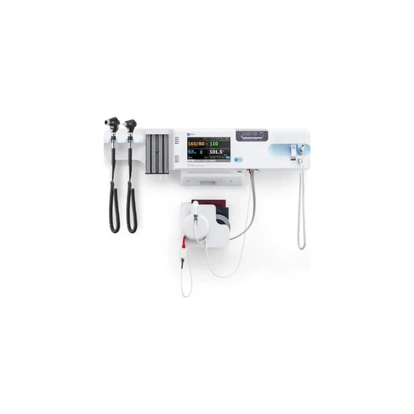 Welch Allyn - Connex - 84Ntvx2-Us - Integrated Wall System With Nellcor Spo2, Suretemp Plus Thermometry, Bp Cuff And Cord Management System, Macroview Basic Led Otoscope Panoptic Op