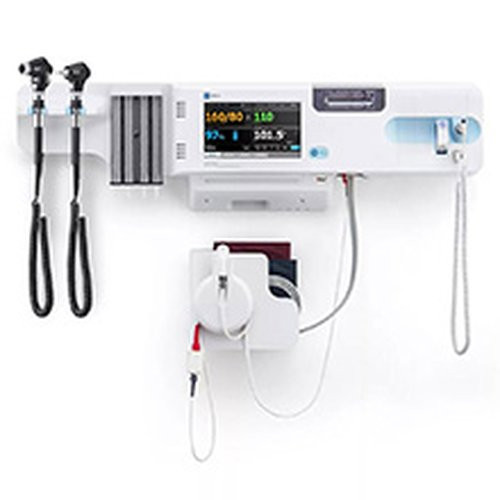Welch Allyn - Connex - 85Ntve3-Us - Patient Monitors Integrated Wall System With Nellcor Spo2, Suretemp Plus Thermometry, Braun Thermoscan Pro 6000 Bp Cuff And Cord Management System, Macroview Led Otoscope Fo