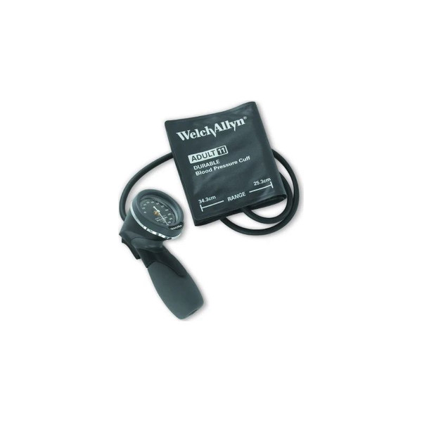Welch Allyn - Ds66 Trigger Aneroid Gold Series - 5098-27Cb - Aneroid, Trigger, Two - Piece Adult Cuff, Bladder And Nylon Zipper