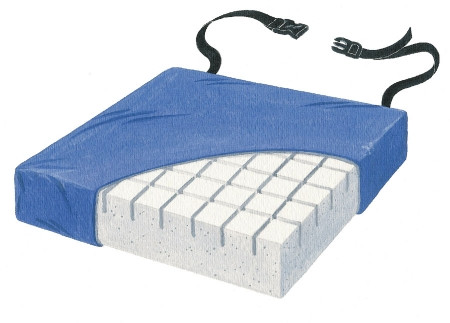 Skil-Care - Pressure-Check - 753179 - Seat Cushion 18 W X 16 D 4 H Inch Foam
