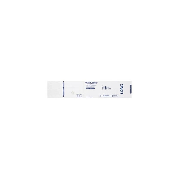 Welch Allyn - Flexiport - Vinyl-11L - Single Patient Use Blood Pressure Cuff 25 To 34 Cm Arm Adult Long