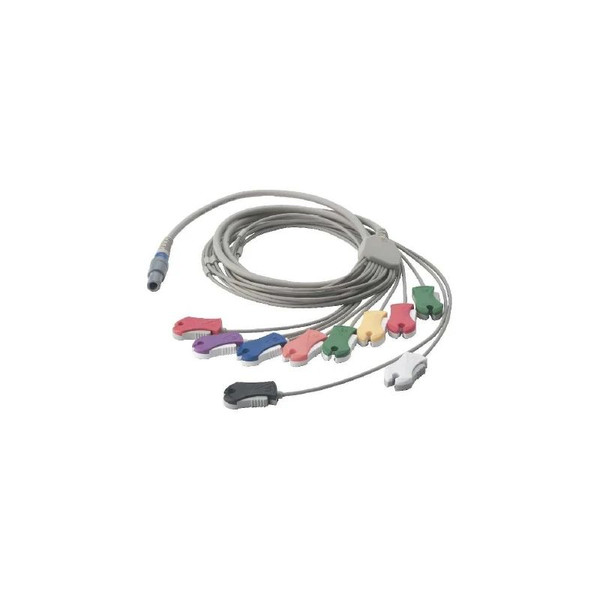 Welch Allyn - Se-Pc-Aha-Clip - Lead Patient Resting Cable, Aha, Pinch Clip, Use With Pro - 600
