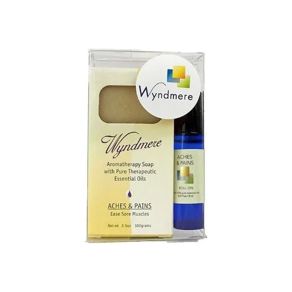 Wyndmere Naturals - 850 - Aches & Pains Soap/Roll On Gift Set
