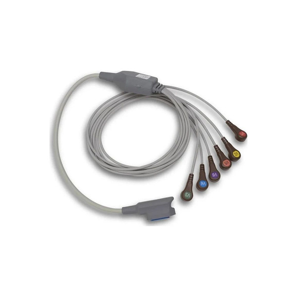 Zoll Medical - 8300-0804-01 - V Lead Patient Cable For 12 Ecg