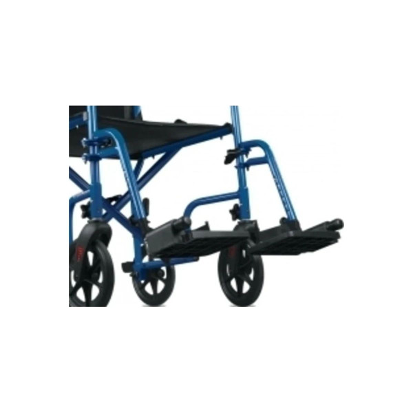 Drive Devilbiss Healthcare - B01-980Bl - Medical Detachable Swing Footrests Blue,1Pr