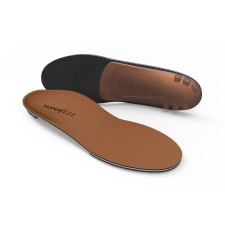 Superfeet - 37012 - Copper Dmp Insole Full Length Size F Foam Black / Tan Male 11 - 1/2 To 13