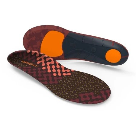 Superfeet - Fl335108 - Run Insole Full Length Size D Foam / Nylon Black Orange Male 7 - 1/2 To 9 Female 8 - 10