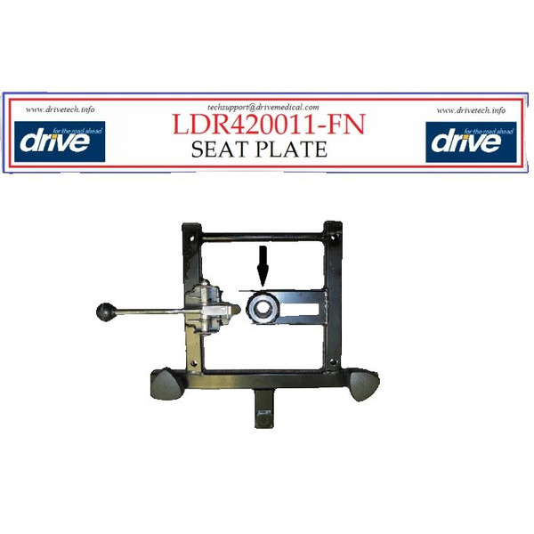 Drive Devilbiss Healthcare - Ldr420011-Fn - Medical Seatplate,19.45Mm,Spitf1320/