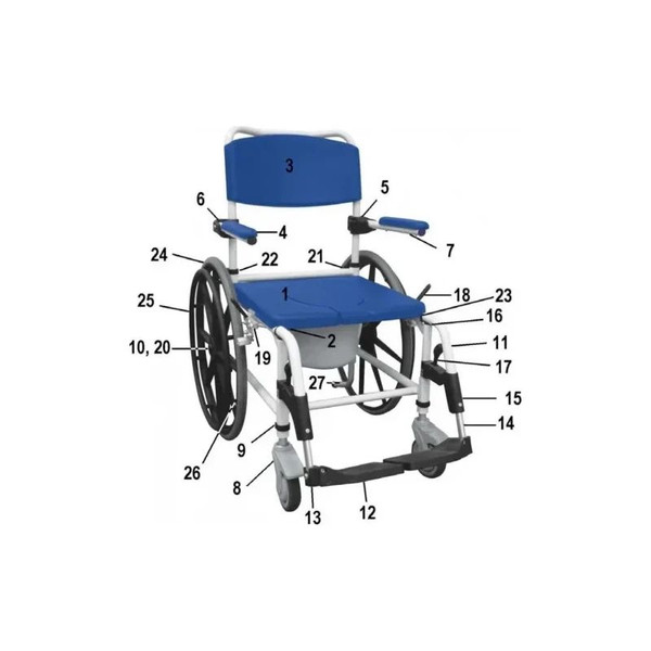 Drive Devilbiss Healthcare - Nrs185006-27 - Medical Antitippersfornrs185006/7