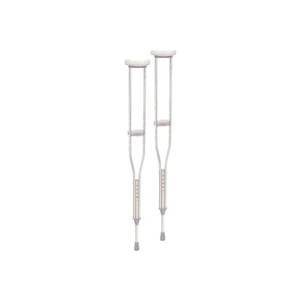 Drive Devilbiss Healthcare - Rtl10400 - Medical - Underarm Crutches Aluminum Frame Adult 350 Lbs Weight Capacity