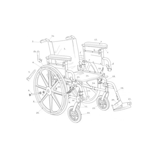 Drive Devilbiss Healthcare - Stds1A3512 - Medical Axle Receptacle,Viper Gt