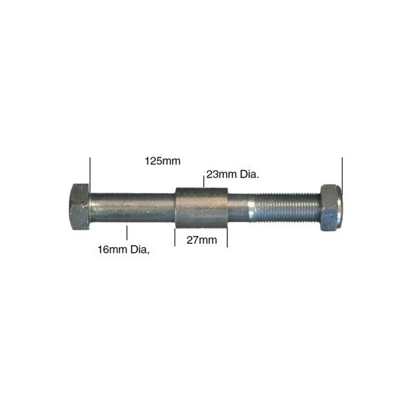 Drive Devilbiss Healthcare - Stds1S1053 - Medical Wheelchair Rear Axle Bolt For Bariatric Sentra Ec Heavy Duty With Dual Cross Brace