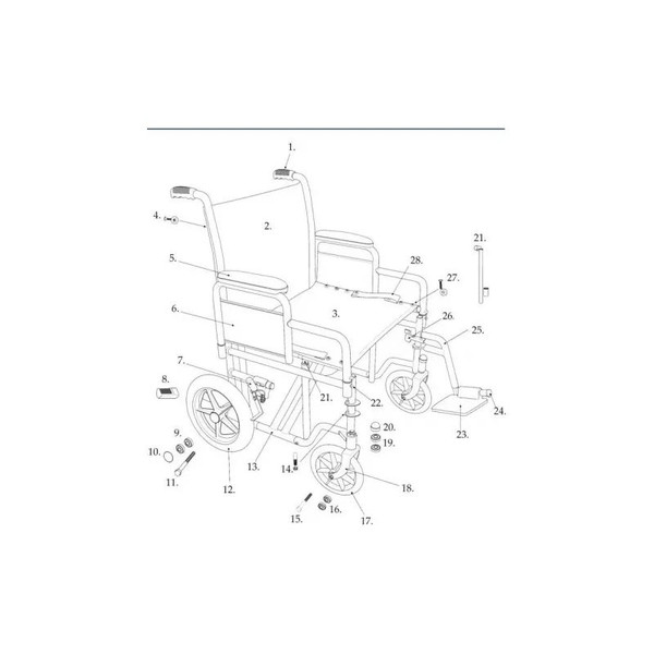 Drive Devilbiss Healthcare - Stds2K303L - Medical Brake Assembly, Btr Left