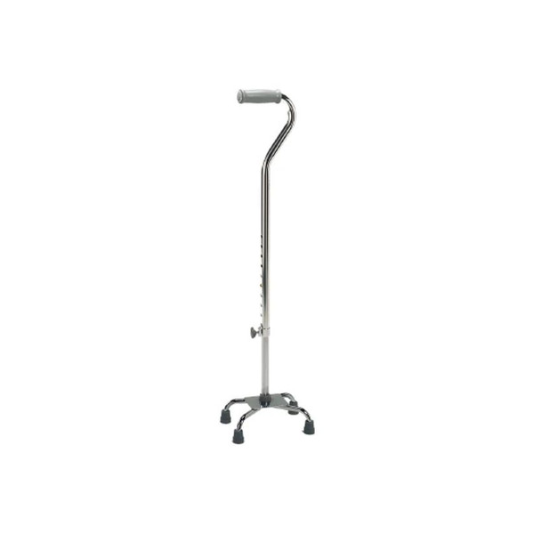 Fabrication Enterprises - 43-2040 - Quad Cane, Base Chrome