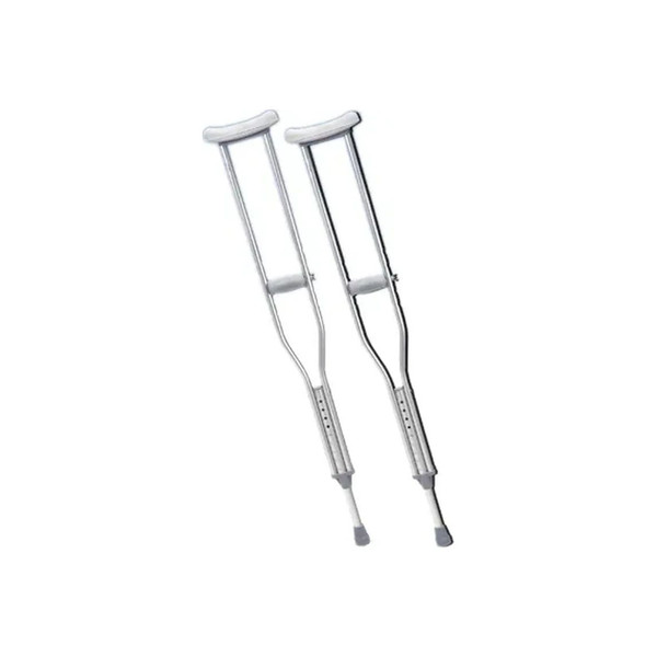 Fabrication Enterprises - 43-2054 - Underarm Adjustable Aluminum Crutch, Tall Adult