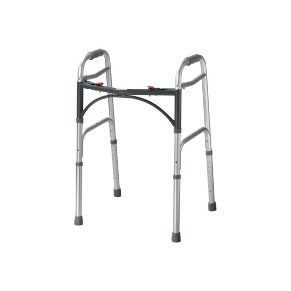 Fabrication Enterprises - Drive Devilbiss Healthcare - 70-0116 - Bariatric Walker Aluminum Frame 600 Lbs Weight Capacity 27 Inch Height