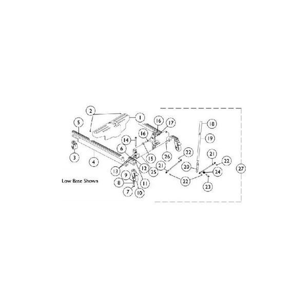 Invacare - 1025195 - Locknut