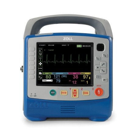 Zoll Medical - X Series - 601-2221011-01 - Patient Monitor Vital Signs Monitoring Type Ecg, Nibp, Pacing, Spo2 Ac Power / Battery Operated