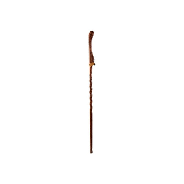 Mabis - Brazos Twisted Hitchhiker - 602-3000-1106 - Walking Stick Wood 48 Inch Height Red
