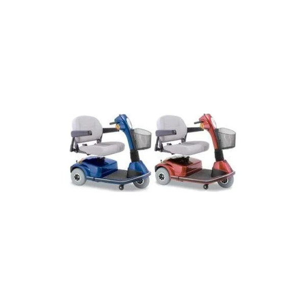 Pride Health Care - Maxima - Sc900 - 3 Wheel Electric Scooter 500 Lbs Weight Capacity Red / Blue