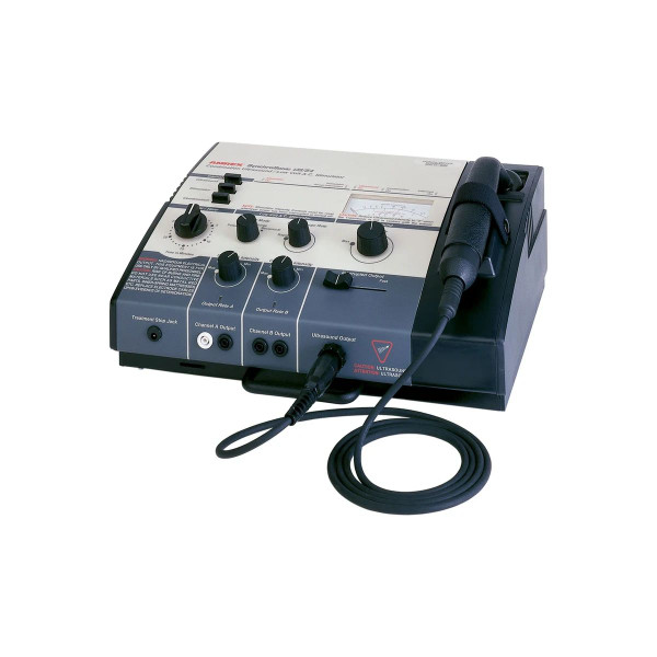 Amrex - 01-Us54-Stqc - Us/54 Combination Ultrasound + 2 Channel Lv Ac Muscle Stimulator With Standard Quickconnect Transducer