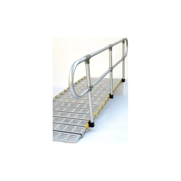 Roll-A-Ramp - 4040-4L1 - 4" Handrail W/ Single Loop - 6"