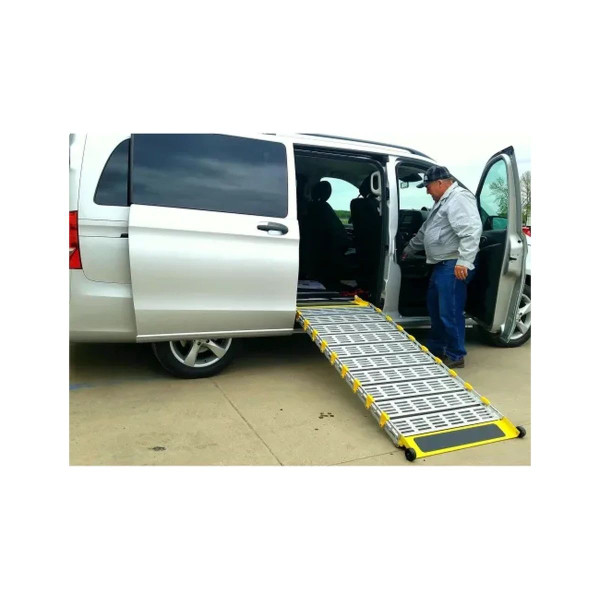Roll-A-Ramp - Mf-36.9 - (Non - Powered) Manual Van Models Folding Ramp.Capacity(Lbs):1000 Lbs