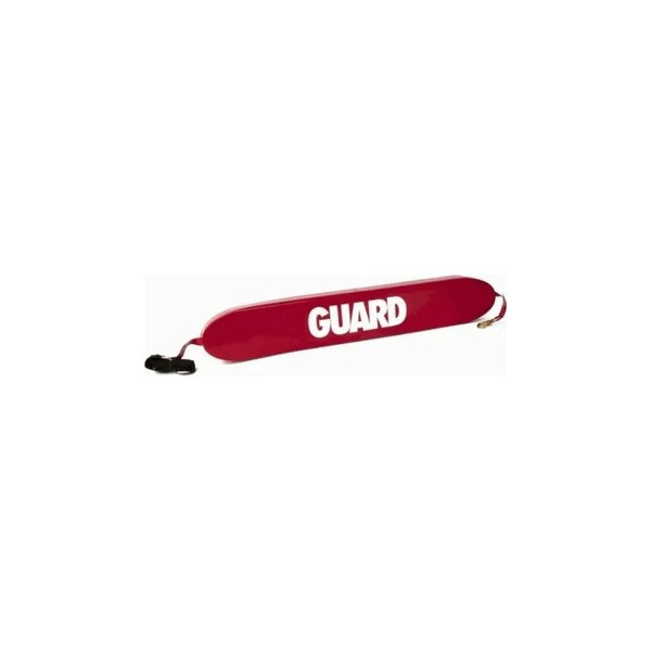 Kemp - 10-203-Red - Rescue Tube With Guard Logo And Brass Clips