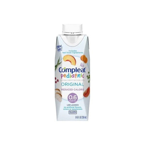 Nestle - Compleat - 10043900380749 - Pediatric Original Reduced Calorie 0.6 Tube Feeding Formula Liquid Real Food Ingredients 