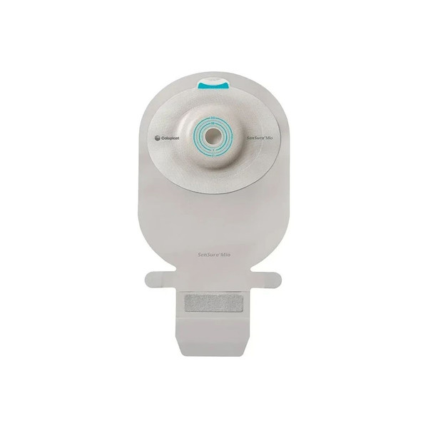 Coloplast - Sensura - 16755 - Mio Convex Ostomy Pouch One - Piece System 11 Inch Length Maxi 3/8 To 7/8 Stoma Drainable Deep Trim Fit - Box/10