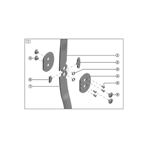 Ottobock - 17k43 - Polycentric Knee Joint - Each