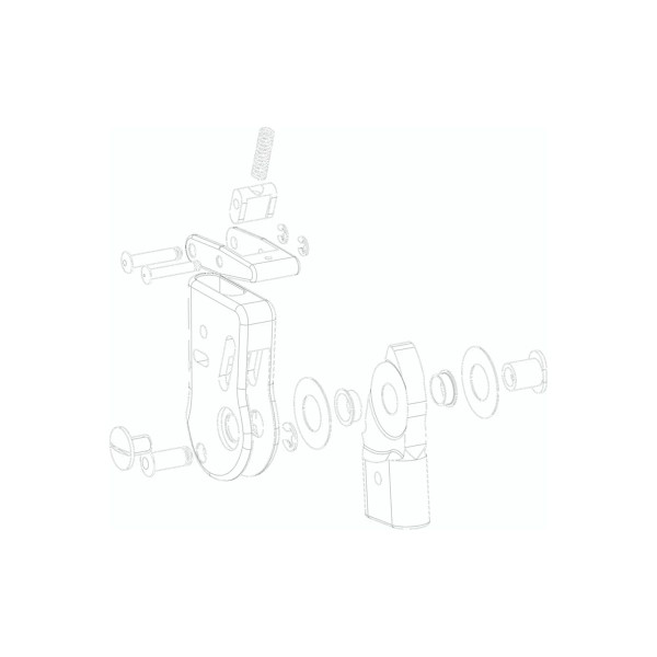 Ottobock - 17Lh100 - Unilateral System Connector To Rgo - Each