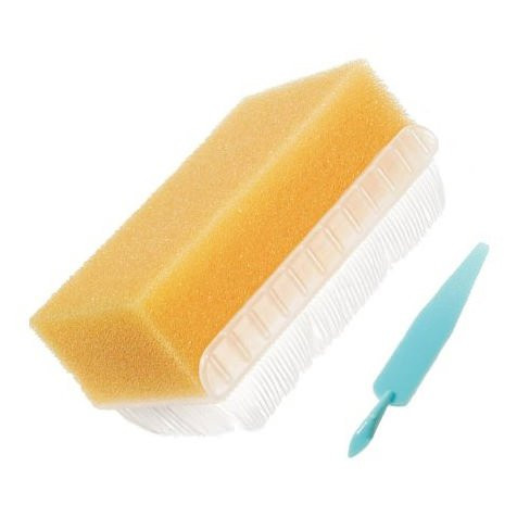 Bd Becton Dickinson - BD E-Z Scrub - 371603 - Brush Polyethylene Bristles Green 