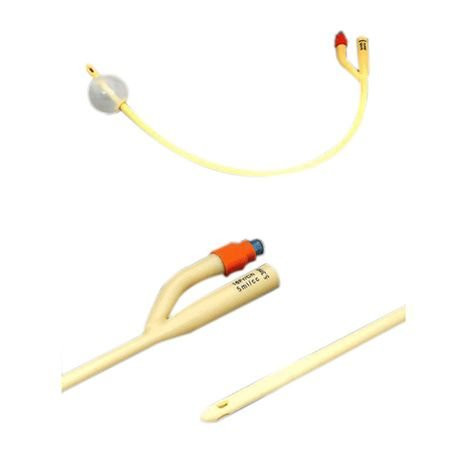 Amsino - Amsure - As42016 - 2 - Way Silicone - Coated Foley Catheter 16 Fr 30 Cc - Box/10