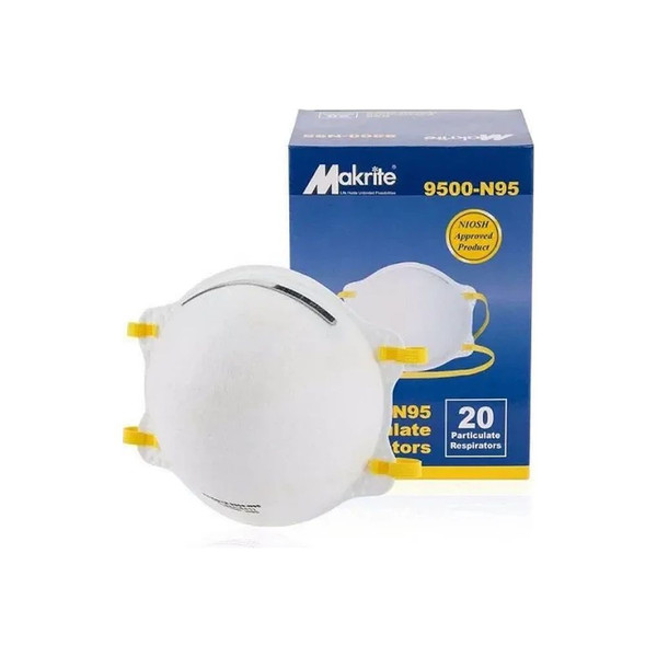 Supreme Medical - Dtc1 - N95 Respirator Mask Niosh Certified Cone Style - Box/1