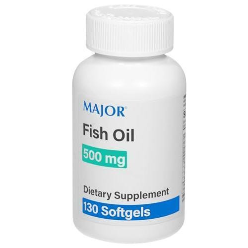 Major Pharmaceuticals - 00904750313 - Fish Oil, Cap 500Mg - Bottle/1
