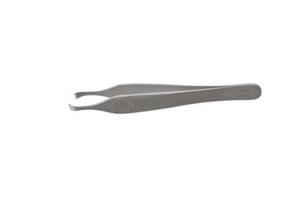 Teleflex - Pilling - 057302 - Medical - Tissue Forceps Beasley - Babcock 5 - 1/4 Inch Length Surgical Grade Stainless Steel Nonlocking Thumb Handle Curved 4 Mm Wide Jaw With 6 X Teeth - Each