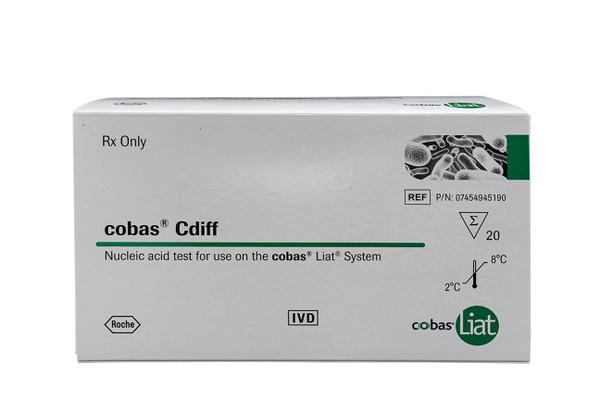 Roche - 07454970190 - Diagnostics Real Time Rt - Pcr Control Kit Cobas Liat Clostridium Difficile (C Diff) Positive Level / Negative - Kit/1