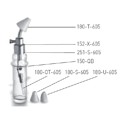 Drive Devilbiss Healthcare - 150-Qb - Medical Glass Atomizer - Each