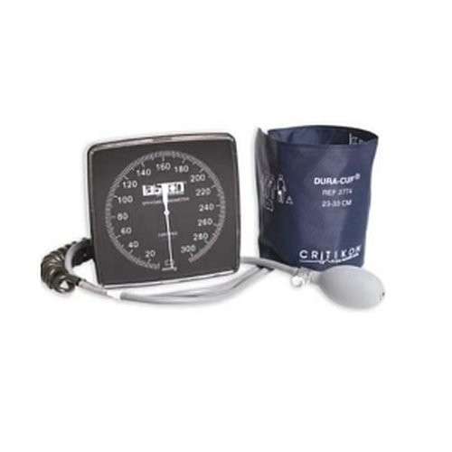 Ge Healthcare - 2345 - Wall Manometer System: Gauge, Coiled Tubing, Adapter Bulb & Valve, Adult Dura - Cuf Female Screw Connector - Each
