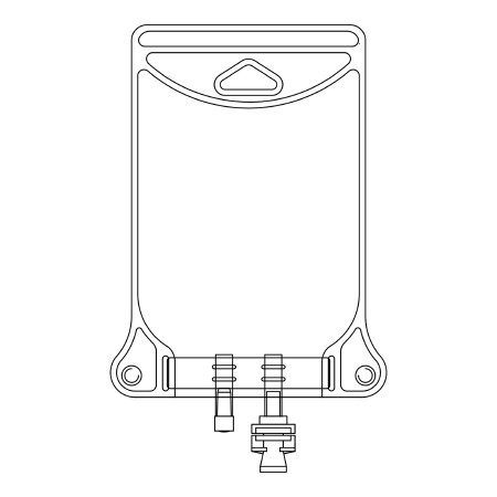 Mckesson - 41964045 - Bag, Eva 2 - Port W/O Legs 250Ml - Case/50